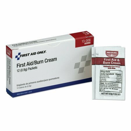 PHYSICIANSCARE First Aid Kit Refill Burn Cream Packets, PK12 13-006